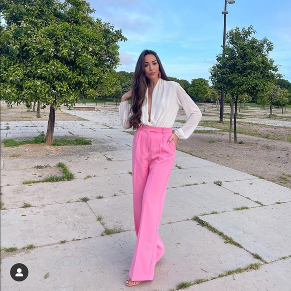 Last 🔥Zara wide leg menswear pants - Picture 5 of 16